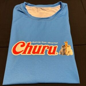 Size Large Offical Churu Shirt from INABA Brand.